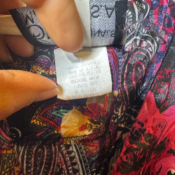 VNTG Cottage Core Lace Collar Midi Housewives Dress - Sz 10 - Picture 9 of 10